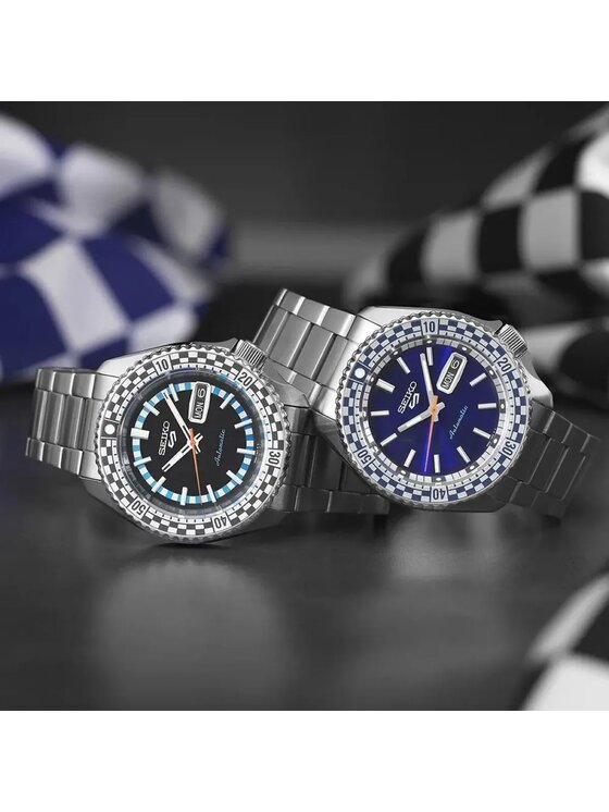 Seiko Seiko Zegarek SRPK67K1 Srebrny