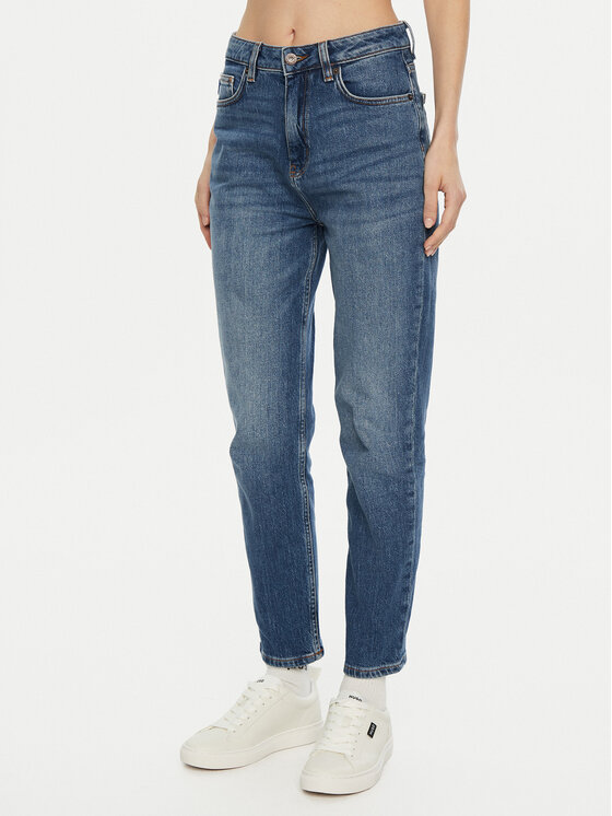 HUGO HUGO Farmer Noe_B 50520614 Kék Mom Fit