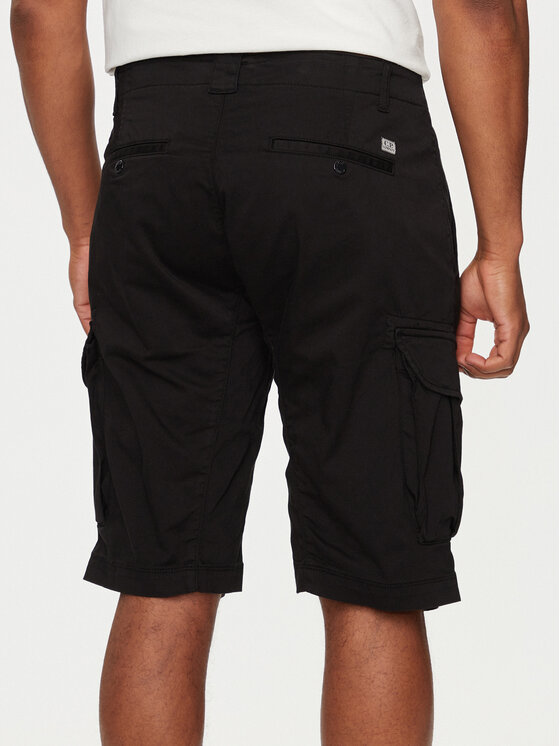 C.P. Company C.P. Company Σορτς υφασμάτινο 16CMBE116A005694G Μαύρο Regular Fit