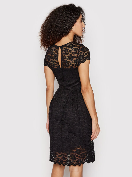 Vila Vila Coctailkleid Kalila 14067460 Schwarz Regular Fit