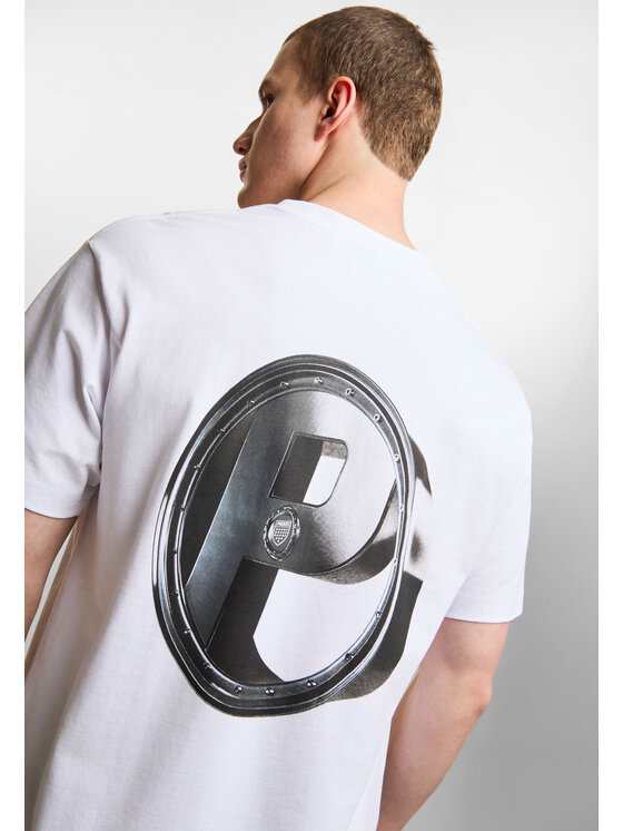 PROSTO. PROSTO. T-Shirt P Rim KL261MTEE1162 Biały Oversize