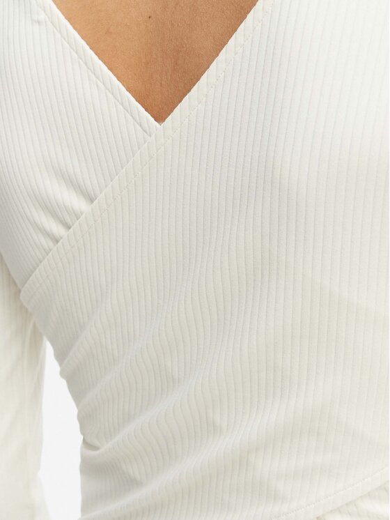 Roxy Roxy Longsleeve ERJKT04364 Білий Slim Fit