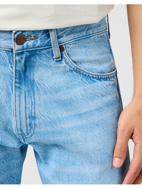 Wrangler Wrangler Jeansy Frontier Niebieski Straight Leg