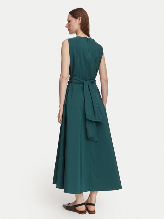 Weekend Max Mara Weekend Max Mara Koktel haljina Gentile 2625226091 Tamno zelena Regular Fit