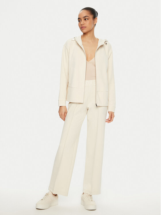 Olsen Olsen Stoffhose 14002250 Beige Straight Fit