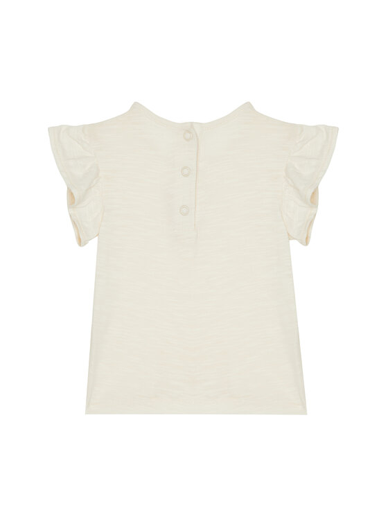 United Colors Of Benetton United Colors Of Benetton Набір футболка та шорти 3O7SAK015 Бежевий Regular Fit