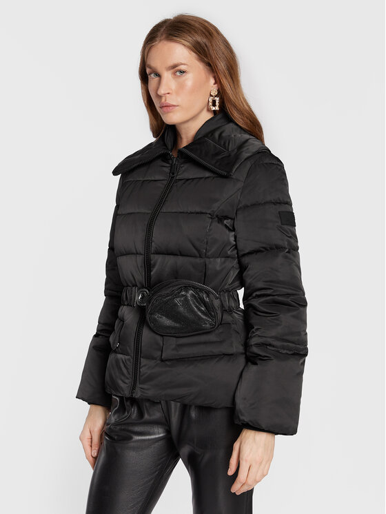 Guess Kurtka zimowa Giltzy W2BL56 WEX12 Czarny Regular Fit