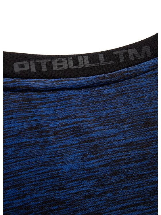 PITBULL PITBULL Koszulka techniczna Tank Top Rashguard Performance Pro plus New Logo L Granatowy Regular Fit