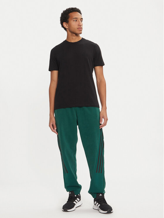 adidas adidas Donji dio trenerke Future Icons 3-Stripes Polar IW6089 Zelena Regular Fit