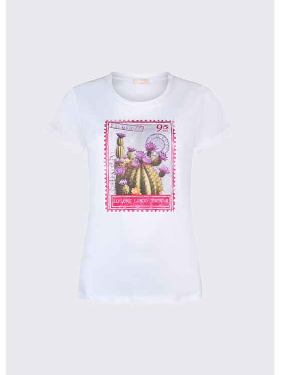 Liu Jo Liu Jo T-shirt WA6477JS923P9465 Viola Regular Fit