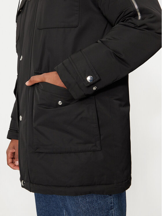 KARL LAGERFELD KARL LAGERFELD Parka 455003 544515 Czarny Regular Fit