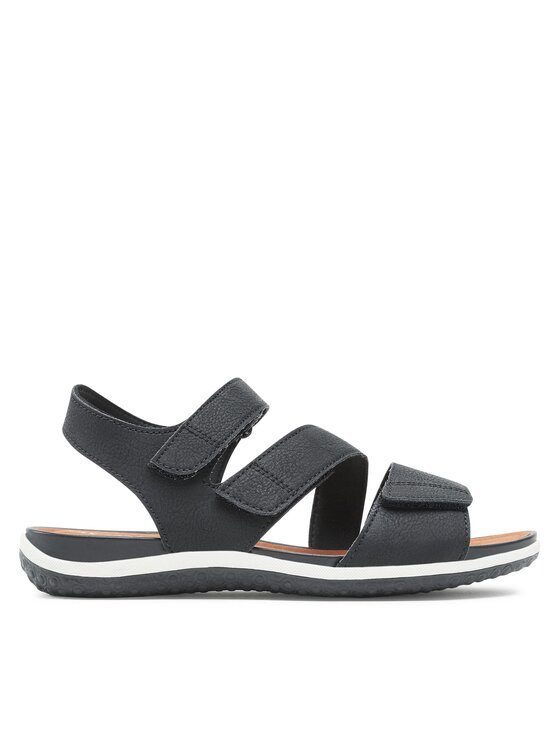 Geox Sandále D Sandal Vega D35R6A000EKC9999 Čierna