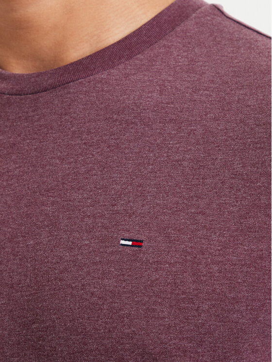 Tommy Jeans Tommy Jeans Тишърт Jaspe DM0DM20363 Виолетов Slim Fit