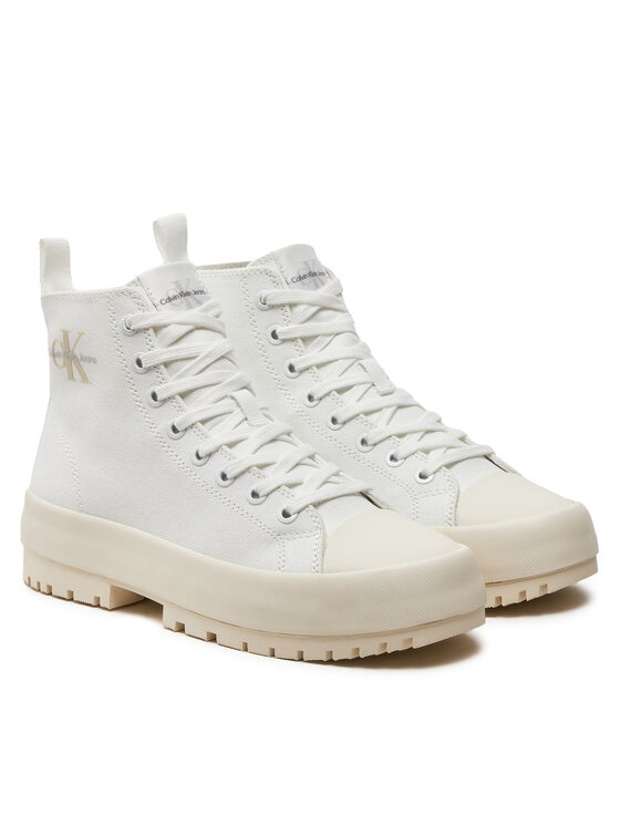 Calvin Klein Jeans Calvin Klein Jeans Plátenky YW0YW01519 Biela