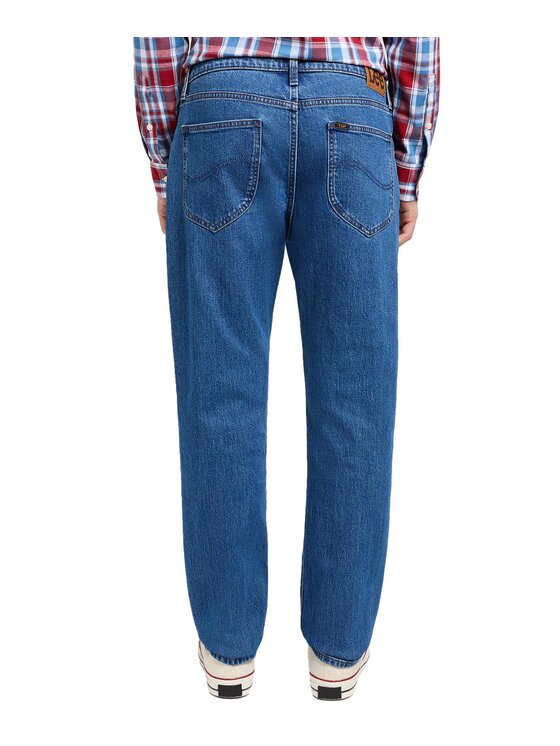 Lee Lee Jeansy 112350598 Niebieski Loose Fit