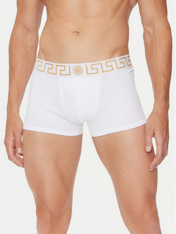 Versace Versace Σετ μποξεράκια 2 τμχ. AU10181 1A10011 Λευκό