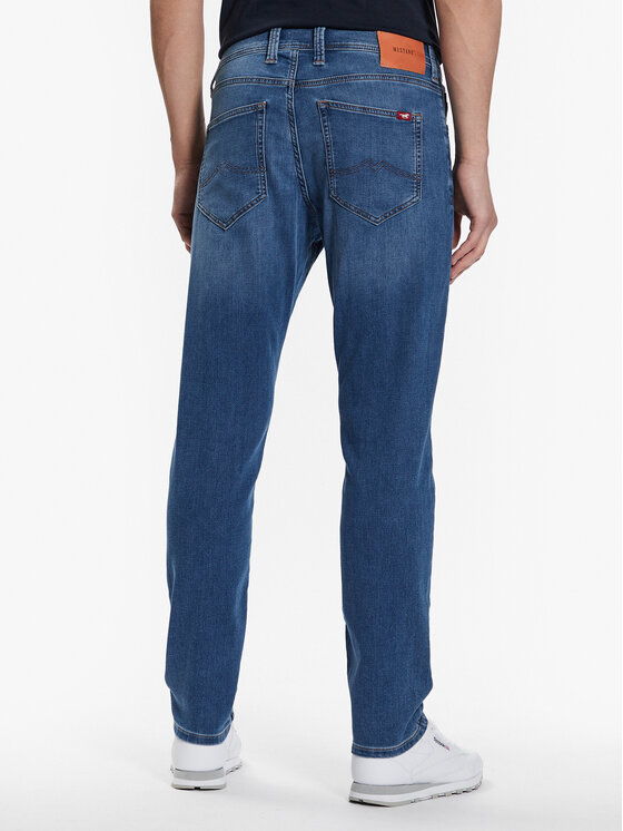 Mustang Mustang Jeans Oregon 1013435 Blu Tapered Fit
