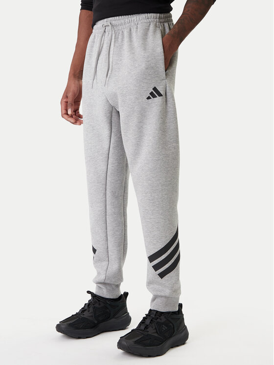 adidas adidas Pantaloni trening Future Icons 3-Stripes JD4867 Gri Regular Fit