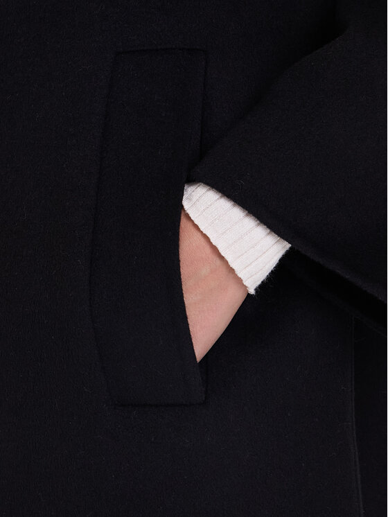 ViCOLO ViCOLO Wollmantel TF0003 Schwarz Regular Fit