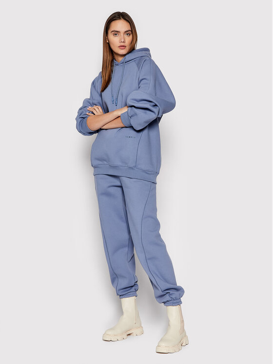 Pantaloni da tuta Tamlyn RM883 Blu Oversize