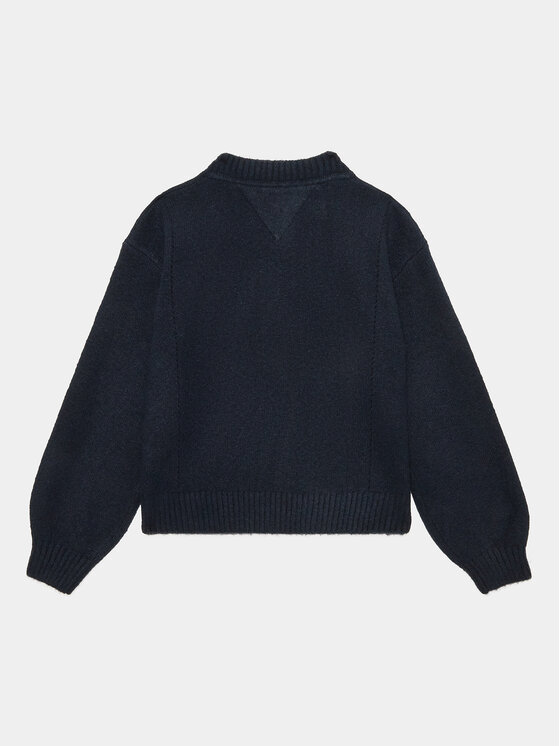 Tommy Hilfiger Tommy Hilfiger Кардиган KG0KG07429 Тъмносин Regular Fit
