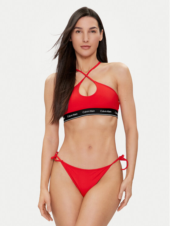 Calvin Klein Swimwear Calvin Klein Swimwear Bikinio viršus KW0KW02426 Raudona