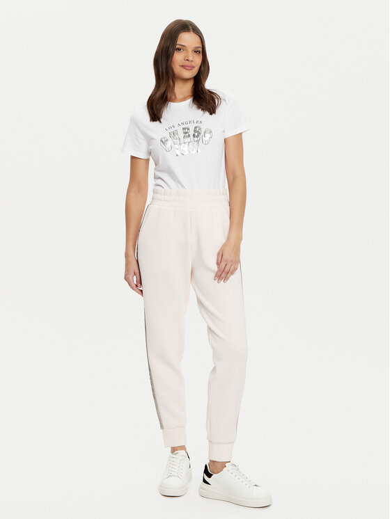 Guess Guess Póló V5RI06 I3Z14 Fehér Regular Fit