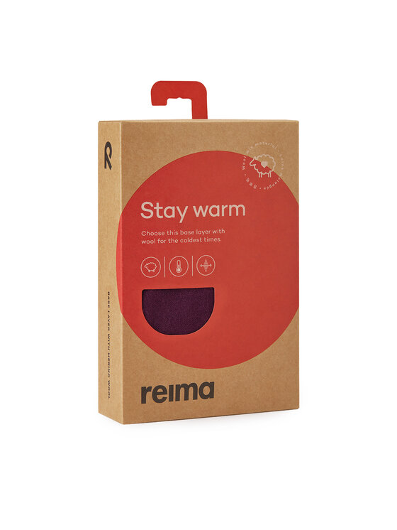 Reima Reima Σετ εσώρουχα θερμικά Taitoa 5200030C Μωβ Regular Fit