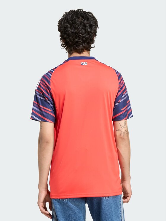 adidas adidas Koszulka techniczna New England Revolution Pomarańczowy Slim Fit