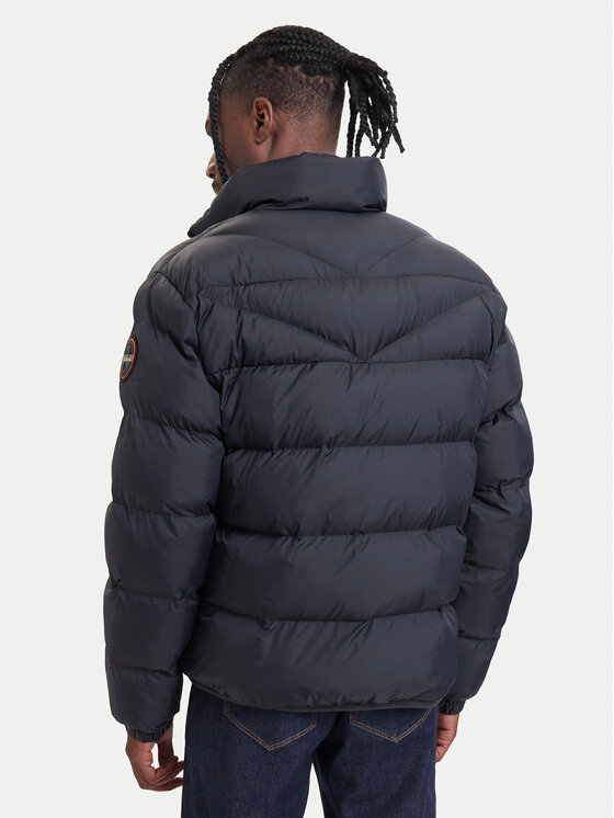 Napapijri Napapijri Kurtka zimowa A-Molveno NP0A88V3 Czarny Relaxed Fit