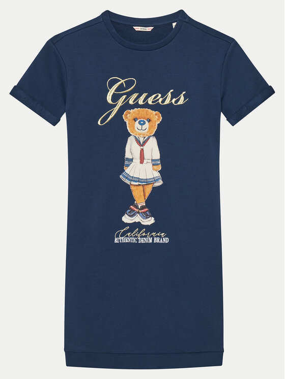 Guess Guess Hétköznapi ruha J5RK28 KAD74 Kék Regular Fit