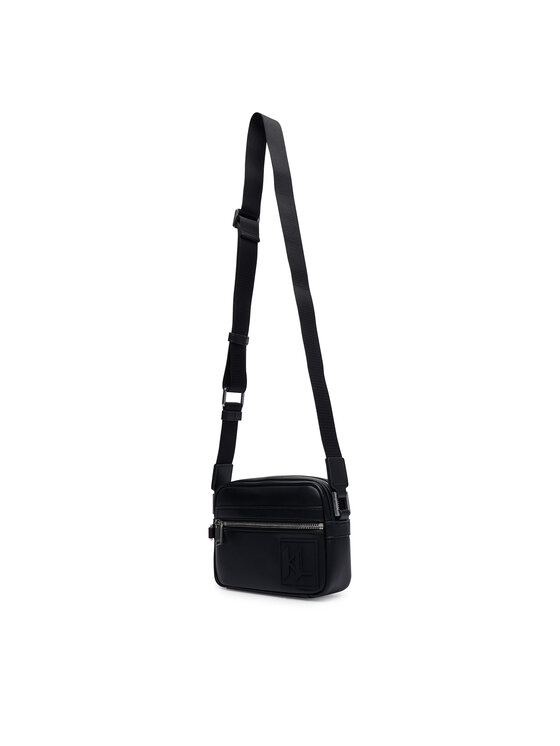 KARL LAGERFELD KARL LAGERFELD Crossover torbica B2M30186 Crna