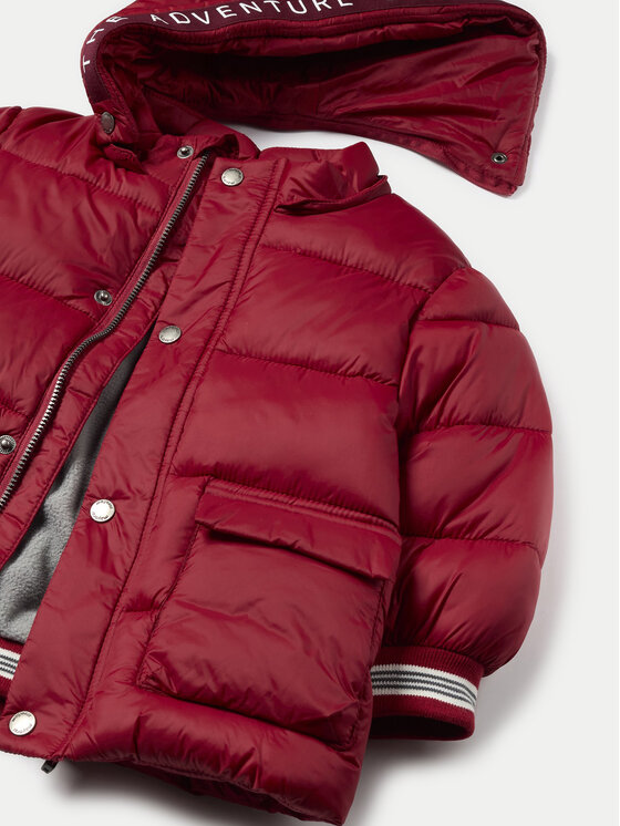 Mayoral Mayoral Kurtka zimowa 2466 Czerwony Regular Fit