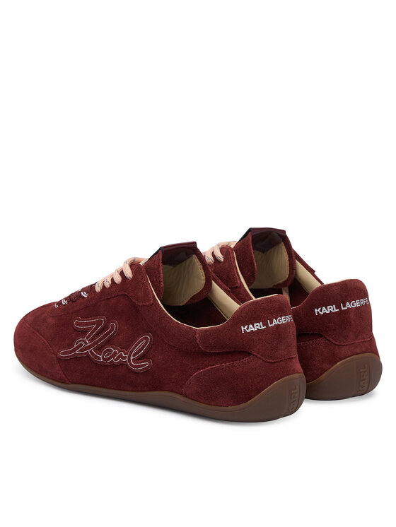 KARL LAGERFELD KARL LAGERFELD Sneakersy KL66122 Bordová