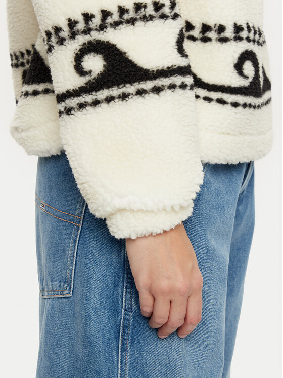 Roxy Roxy Jaka Polar Treasure Soul ERJPF03178 Écru Relaxed Fit