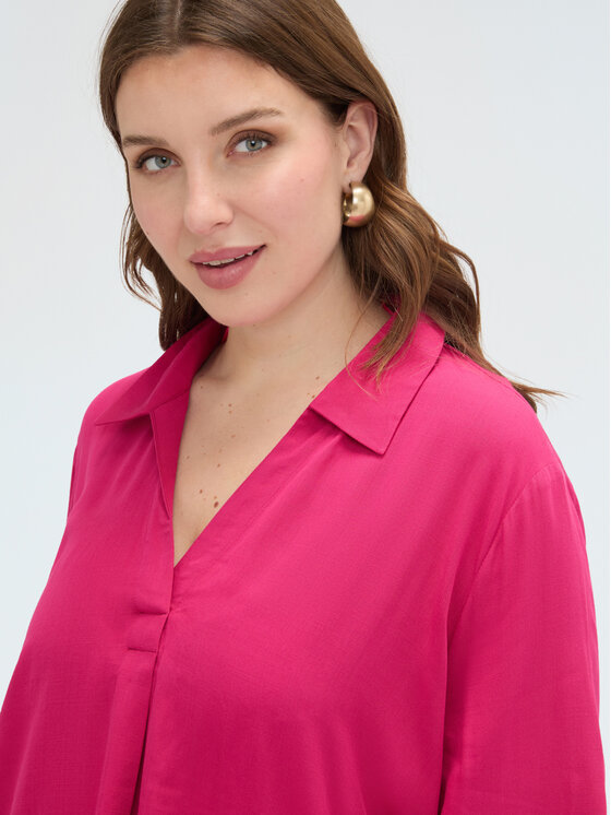 Fiorella Rubino Fiorella Rubino Blusa 2018L000676N019 Rosa A-Line Fit