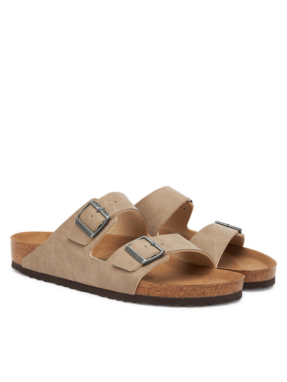 Birkenstock Birkenstock Klapki Arizona Vegan 1025779 Beżowy