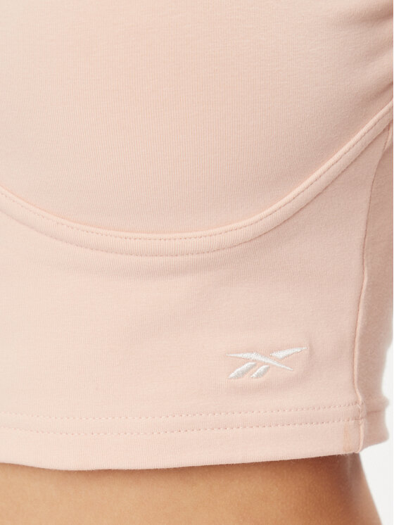 Reebok Reebok Marškinėliai Essentials IL4644 Rožinė Regular Fit