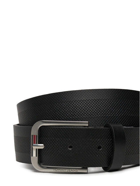 Tommy Jeans Tommy Jeans Ζώνη Ανδρική Tjm Austin 3.5 AM0AM12926 Μαύρο