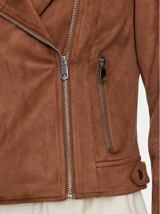 Vero Moda Vero Moda Μπουφάν από απομίμηση δέρματος Jose 10300938 Καφέ Regular Fit