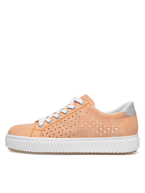 Rieker Rieker Sneakersy M3901-38 Pomarańczowy