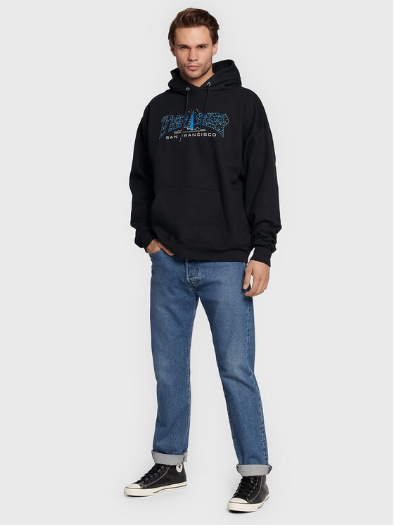 Felpa Pyramid Nero Regular Fit