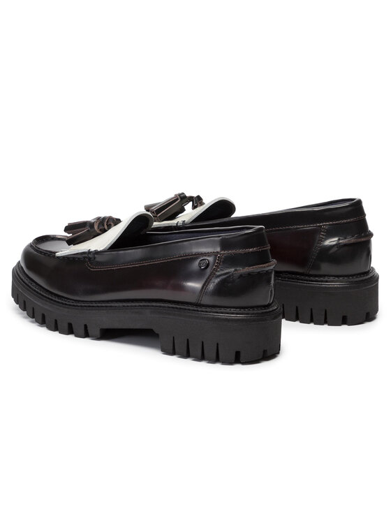 Tommy Hilfiger Tommy Hilfiger Mokassiinid Iconic Polished Loafer FW0FW04289 Bordoopunane