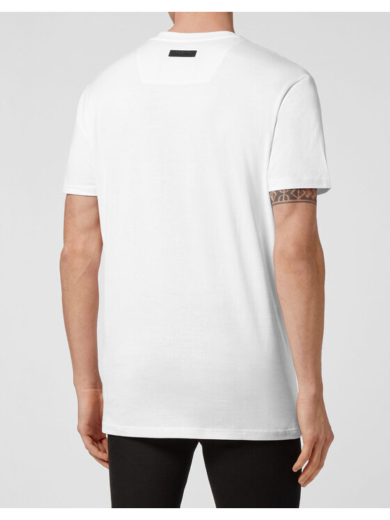 PHILIPP PLEIN PHILIPP PLEIN T-Shirt 22939 Biały Regular Fit