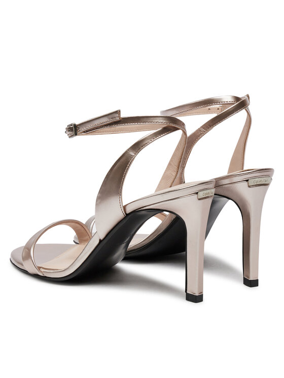 Calvin Klein Calvin Klein Σανδάλια Heel Sandal 90 Pearl HW0HW02026 Χρυσό