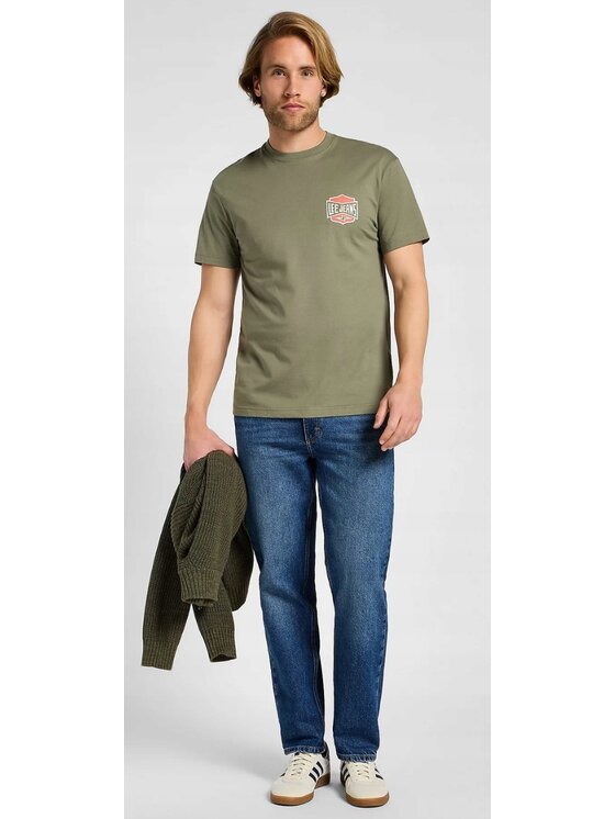 Lee Lee Jeansy Oscar Niebieski Relaxed Fit