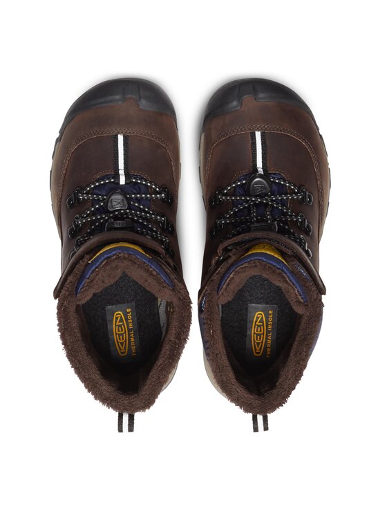 Keen Keen Trekking čevlji Kanibou Wp 1028082-1 Rjava