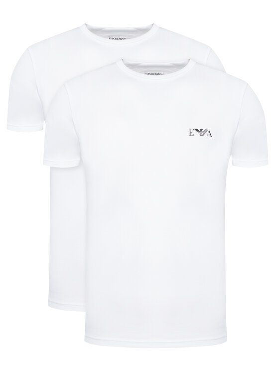 Emporio Armani Underwear Emporio Armani Underwear Komplekt kahest t-särgist EM001849 AF14131 M0082 Valge Fitted Fit
