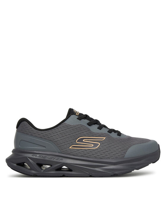 Skechers Skechers Buty do biegania Glide Step Vortex Avalin 221041/CHAR Szary ciemny