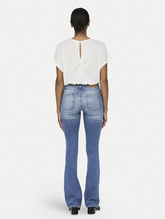 ONLY ONLY Jeansy Blush 15245444 Modrá Flare Fit